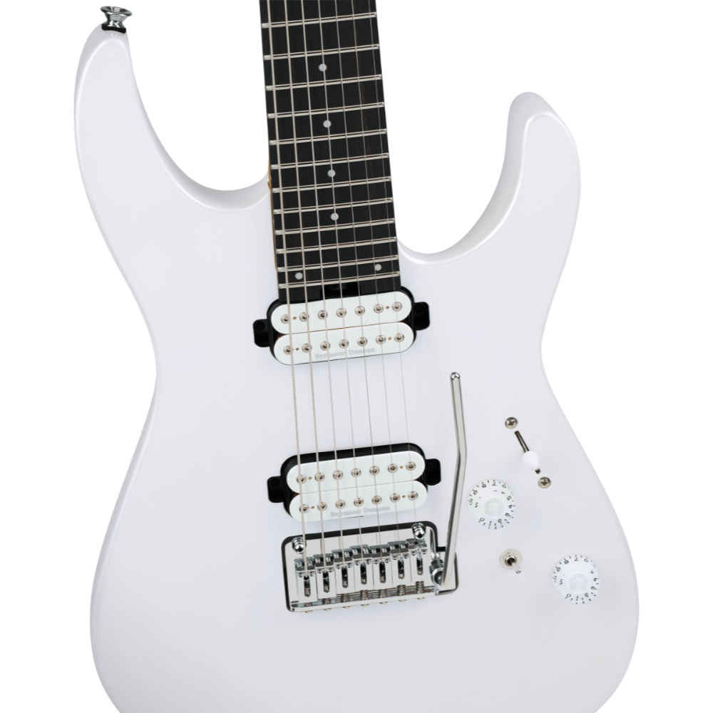 Charvel シャーベル Pro-Mod Plus DK24-7 HH 2PT EB Ebony Fingerboard Celestial Silk 7弦エレキギター ブリッジ、ピックアップ