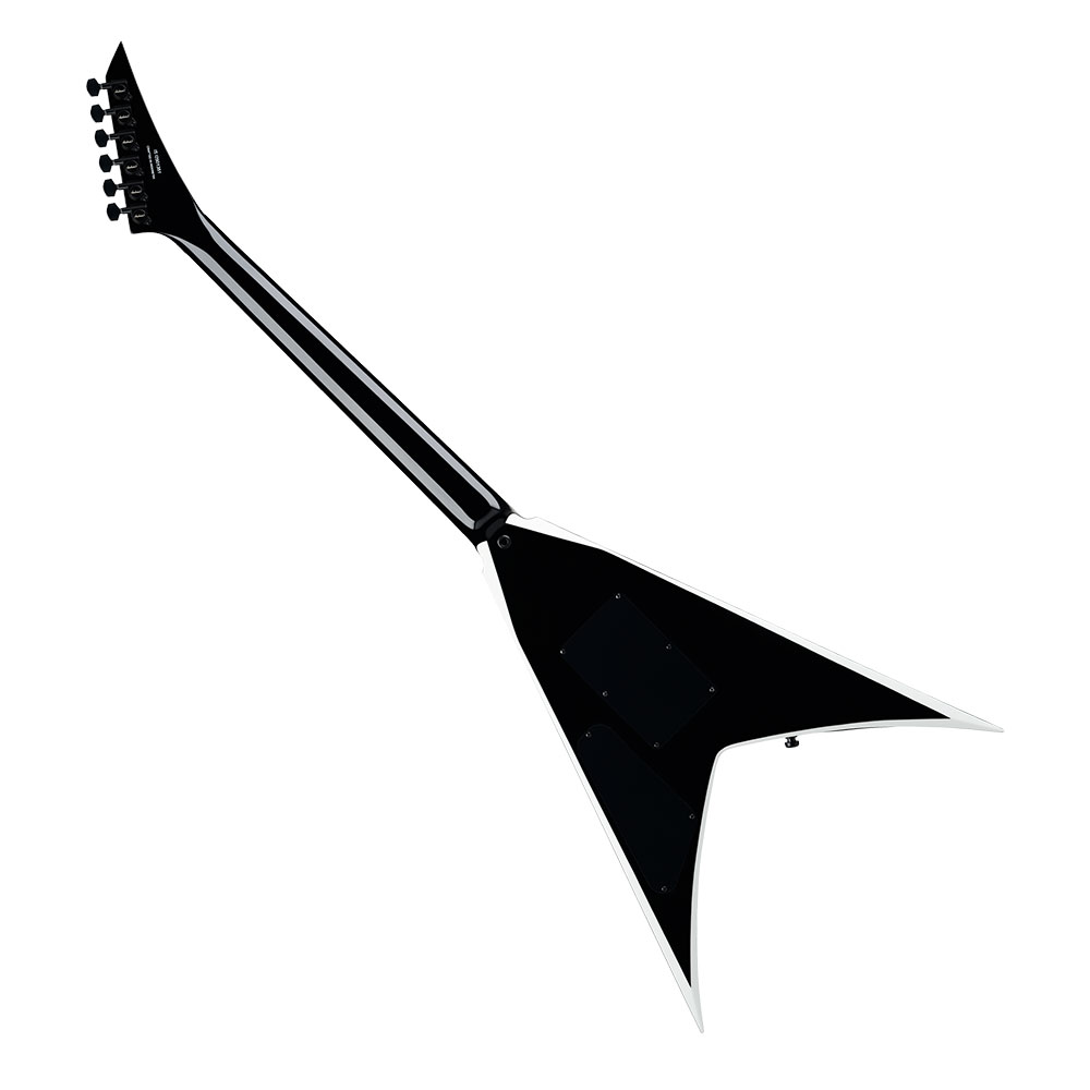 Jackson ジャクソン Pro Series Signature Wes Borland King V KV Black With White Bevels エレキギター 背面