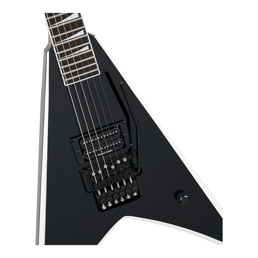 Jackson ジャクソン Pro Series Signature Wes Borland King V KV Black With White Bevels エレキギター ボディ