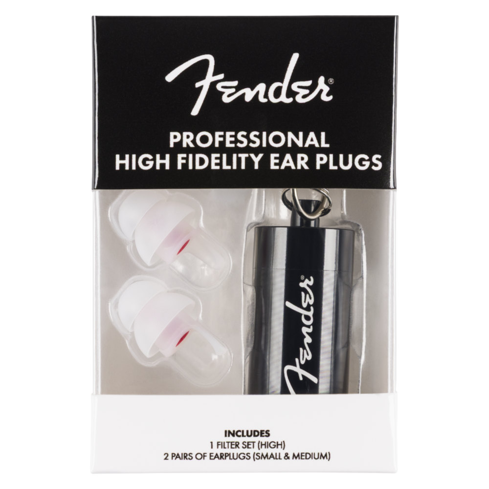 Fender フェンダー Professional Hi-Fi Ear Plugs 耳栓 イヤープラグ