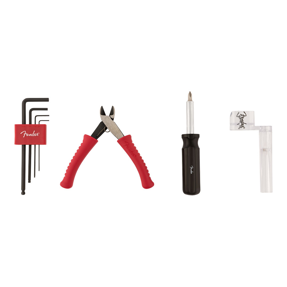 Fender フェンダー Mini Tech Kit メンテナンスキット 工具セット 製品内容