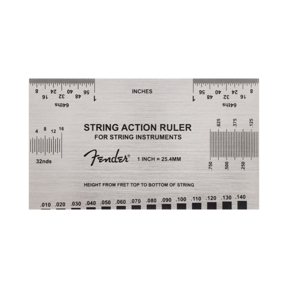 Fender フェンダー String Action Gauge ストリングアクションゲージ 弦高調整用ゲージ 定規 正面画像