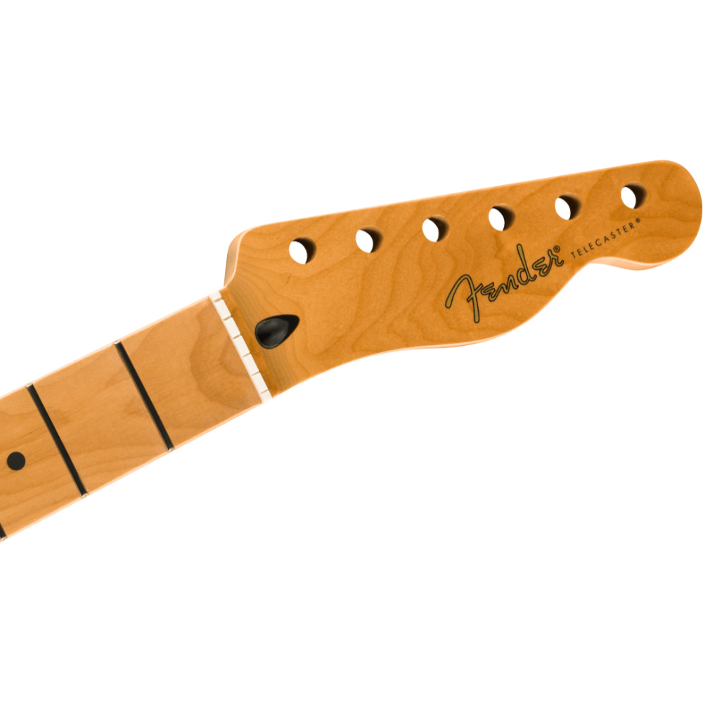 Fender フェンダー Satin Roasted Maple Fat Telecaster Neck Maple U Shape テレキャスター ギターネック ヘッド画像