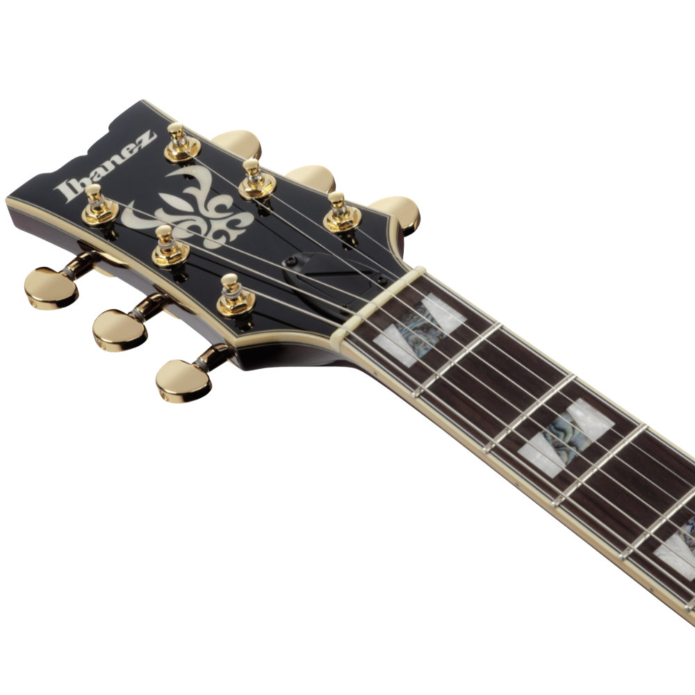 IBANEZ アイバニーズ AR320-MBM ARTIST Series Midnight Black Metallic エレキギター ボディ斜め画像