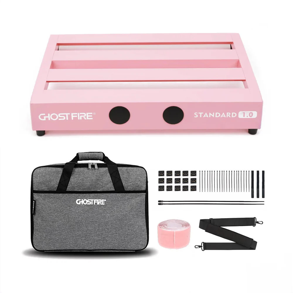Ghost Fire ゴーストファイアー V-Series V-Standard1.0 Pink ペダルボード エフェクターボード 専用バッグ付属