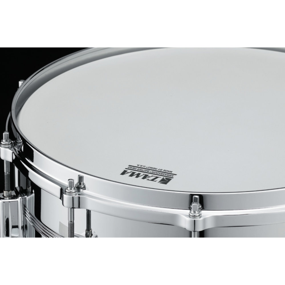 TAMA タマ 8055 50TH LIMITED MASTERCRAFT STEEL REISSUE スネアドラム Die-Cast Hoops (10 hole)
