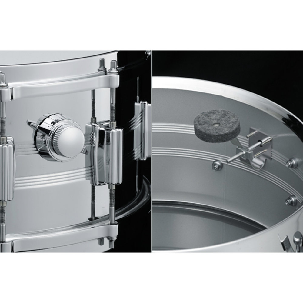 TAMA タマ 8055 50TH LIMITED MASTERCRAFT STEEL REISSUE スネアドラム One-Touch Tone Control