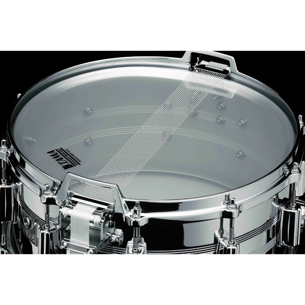 TAMA タマ 8056 50TH LIMITED MASTERCRAFT STEEL SNARE DRUM スネアドラム 18-strand Carbon Steel Long Snare Wires (6035N)