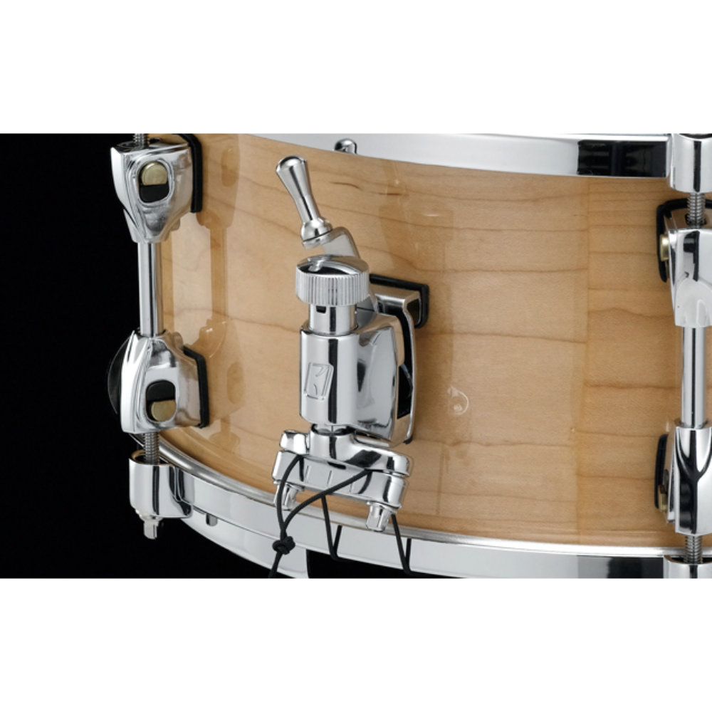 TAMA タマ CLM146E-SMP Concert Snare Drum 14'x6' Solid Maple Shell スネアドラム 'Linear-Drive' Strainer for Concert (US.PAT.NO. 8017846)