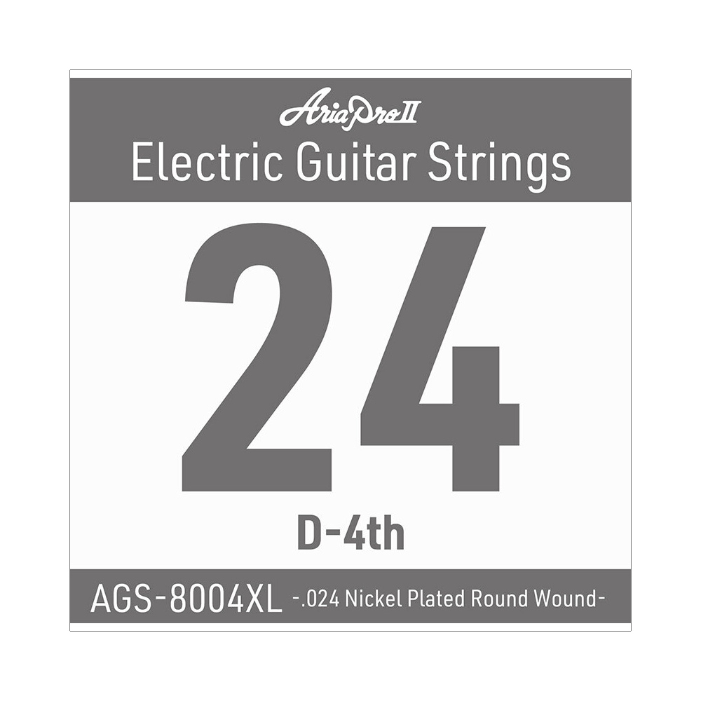 AriaProII アリアプロ2 AGS-8004XL Extra Light .024W エレキギター用 バラ弦