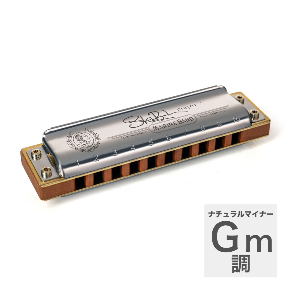 HOHNER ホーナー Steve Baker Signature Harp Gマイナー 10ホールハーモニカ ブルースハープ