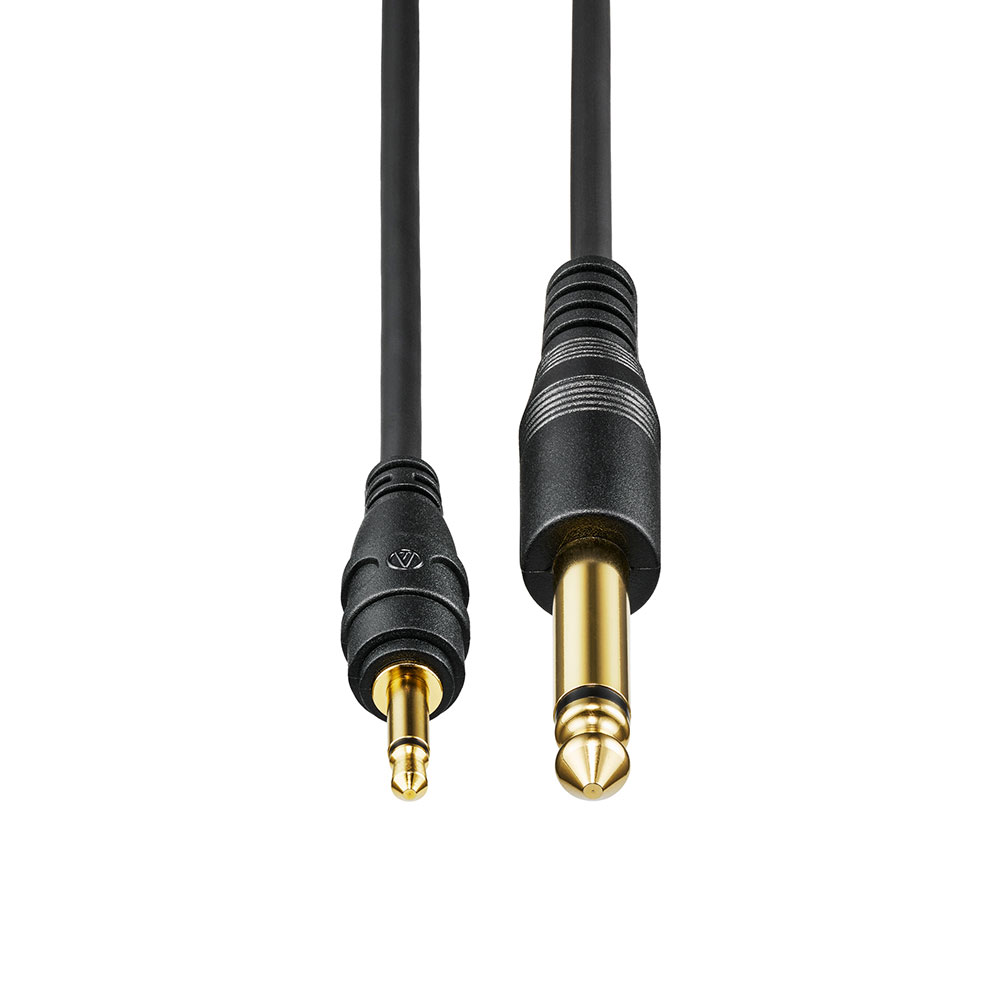 AUDIO-TECHNICA オーディオテクニカ AT-MI65/1.5 モノラルミニ-モノラルフォン 1.5m オーディオケーブル プラグ部