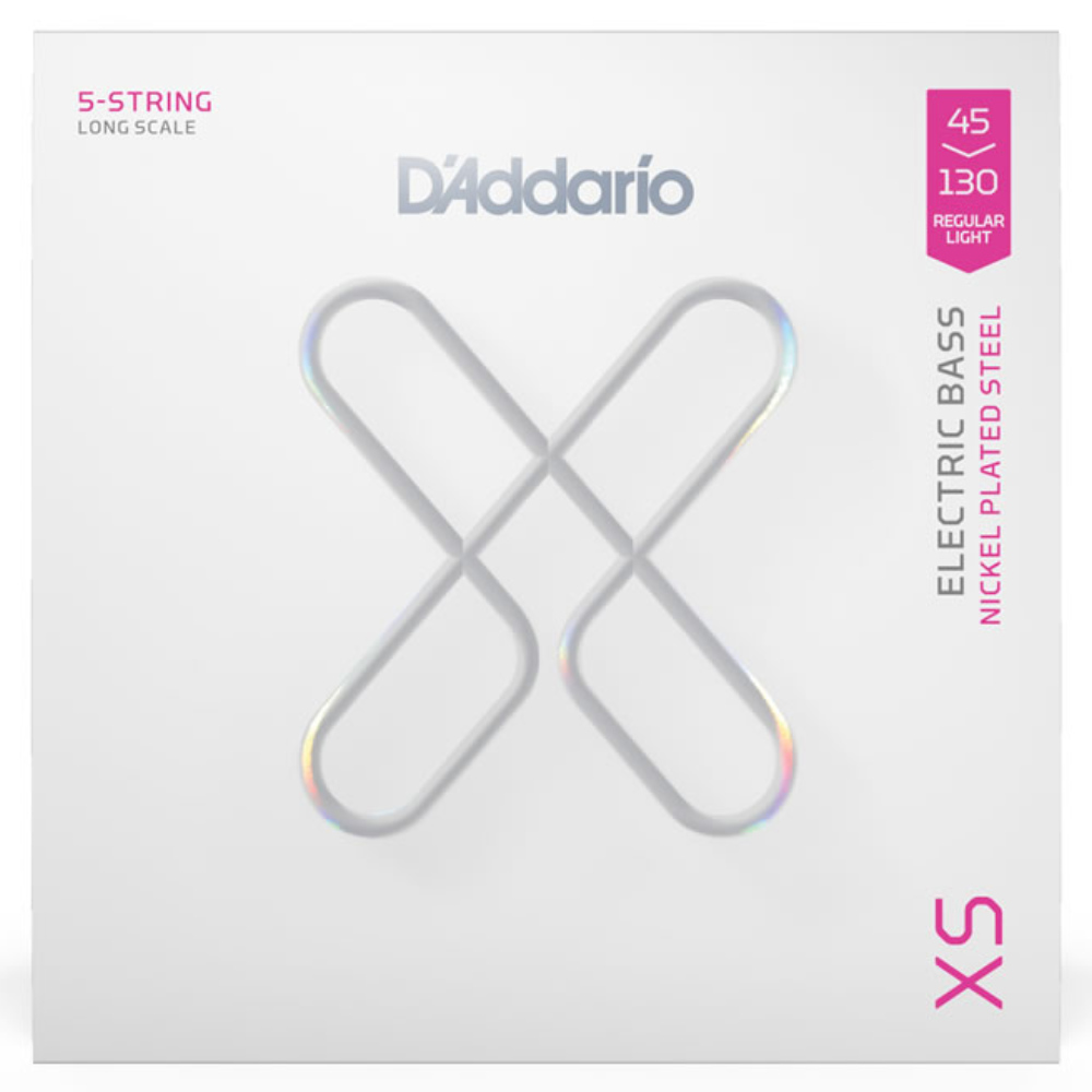 ベース弦 5弦ベース用 D’Addario XS Bass XSB45130 Regular Light 5st 045-130 ダダリオ コーティング弦 ロングスケール