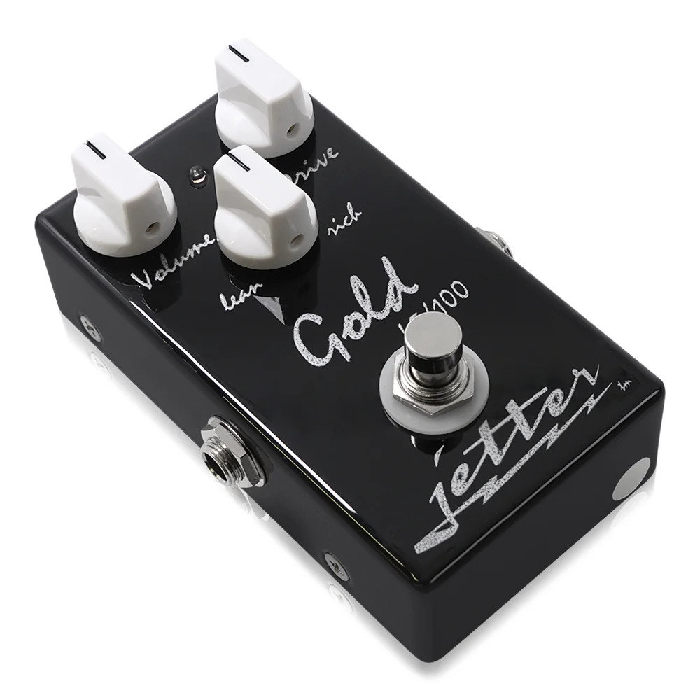 Jetter Gear ジェッターギア Gold 45 100 オーバードライブ ギターエフェクター 本体画像 斜め