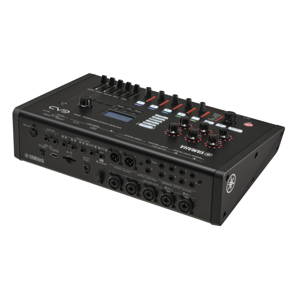 ヤマハ YAMAHA EAD50 エレクトロニックアコースティックドラムモジュール リア斜めアングル画像