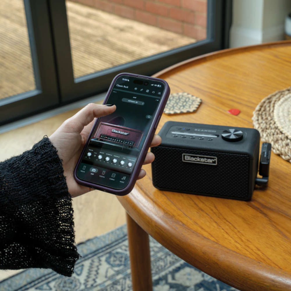小型ギターアンプ Blackstar BEAM MINI Bluetoothスピーカーとして使用可能 アプリで操るミニアンプ ブラックスター ビームソロ イメージ画像1
