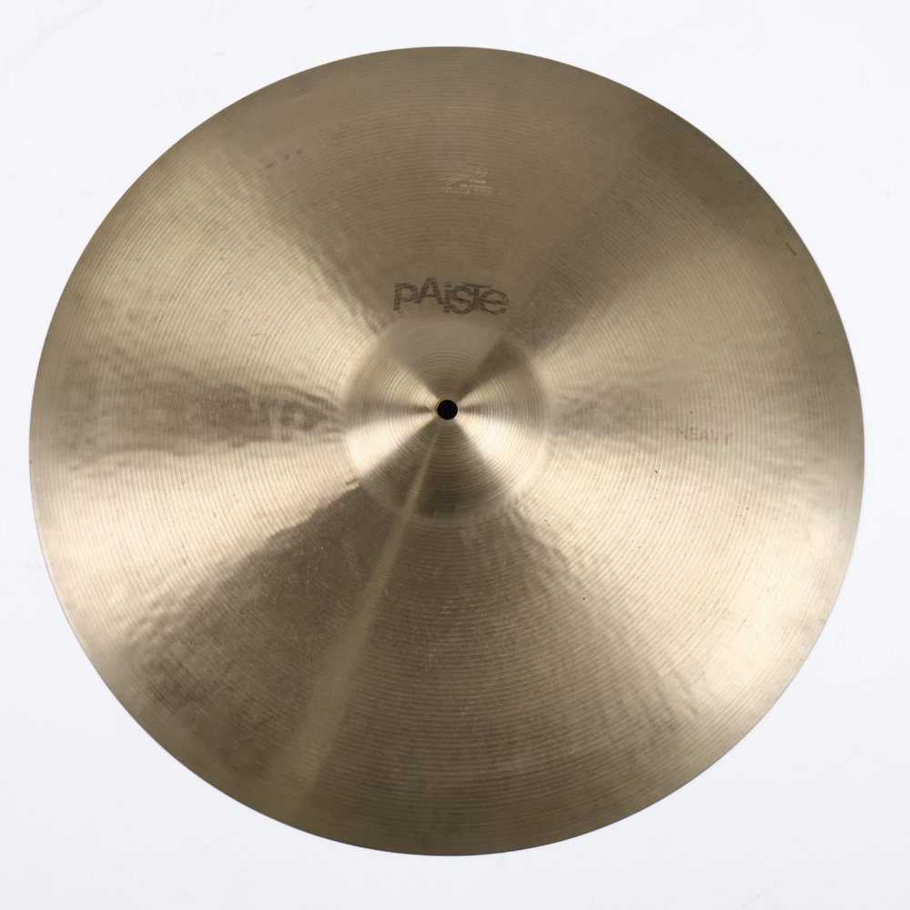 【中古】 ライドシンバル パイステ PAISTE Formula 602 HEAVY 20インチ 1960〜1970s ビンテージシンバル