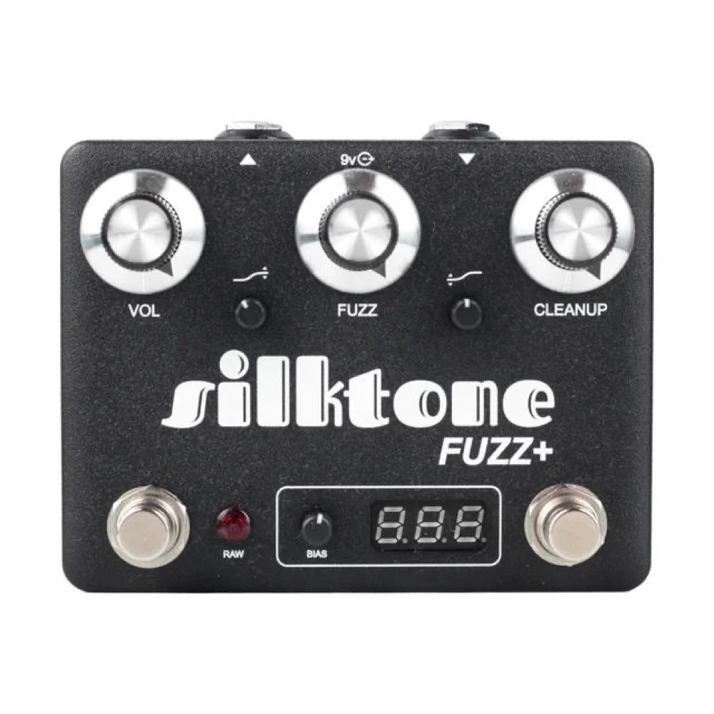 エフェクター silktone Fuzz+ Black シルクトーン ファズプラス ブラック