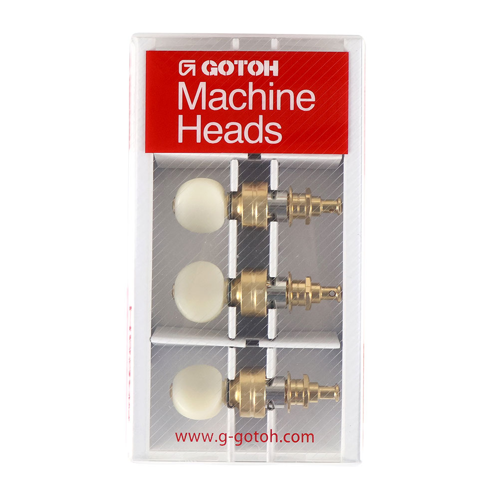 ゴトー GOTOH UPTL-UBN-GG ウクレレ用ペグ ゴールド ギアペグ