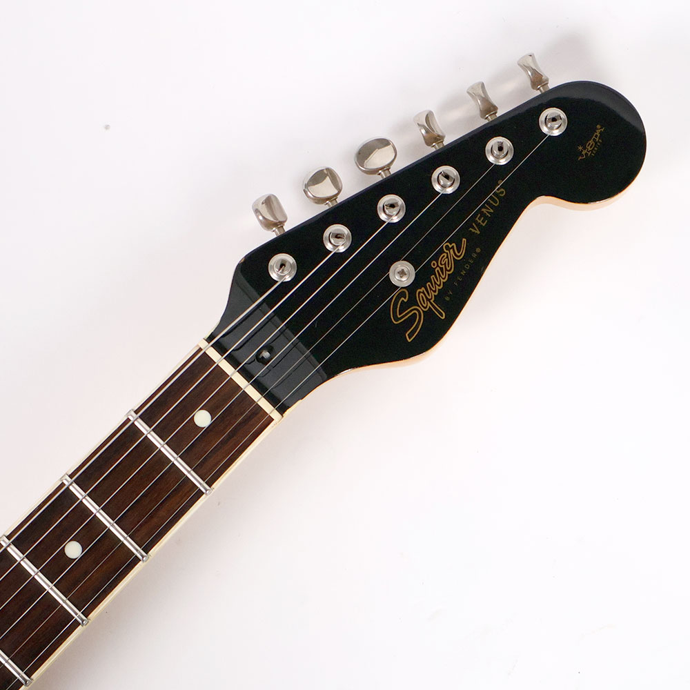 【中古】Squier by Fender スクワイヤー VENUS VS-55 BLK 1997年製 VISTAシリーズ 日本製 ビーナス エレキギター ヘッド