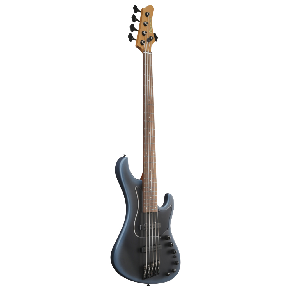 IBANEZ アイバニーズ MDM1005-MAM Mode Series Midnight Arctic Ocean Matte 5弦エレキベース 斜めアングル画像