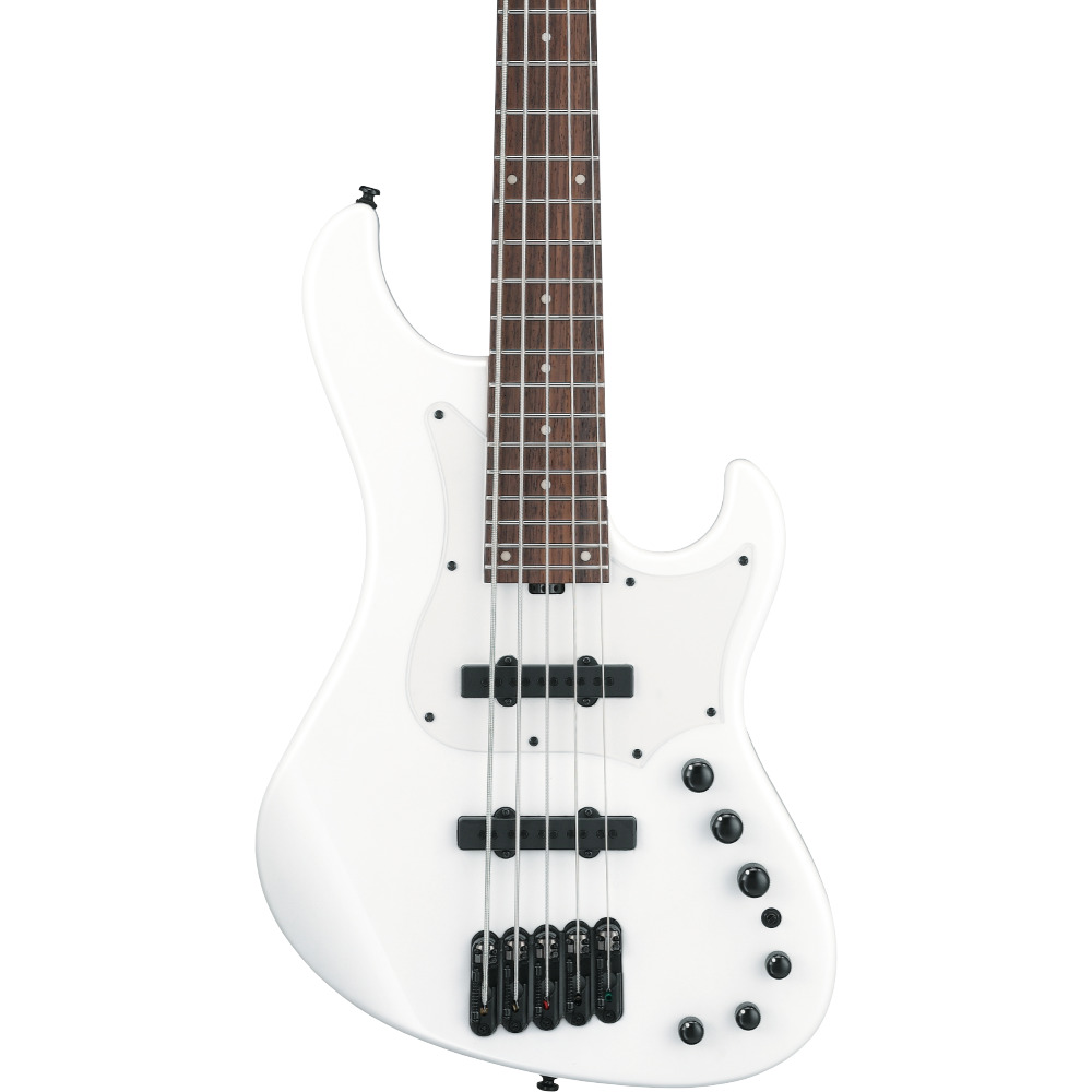 IBANEZ アイバニーズ MDM1005-PW Mode Series Pearl White 5弦エレキベース ボディ画像