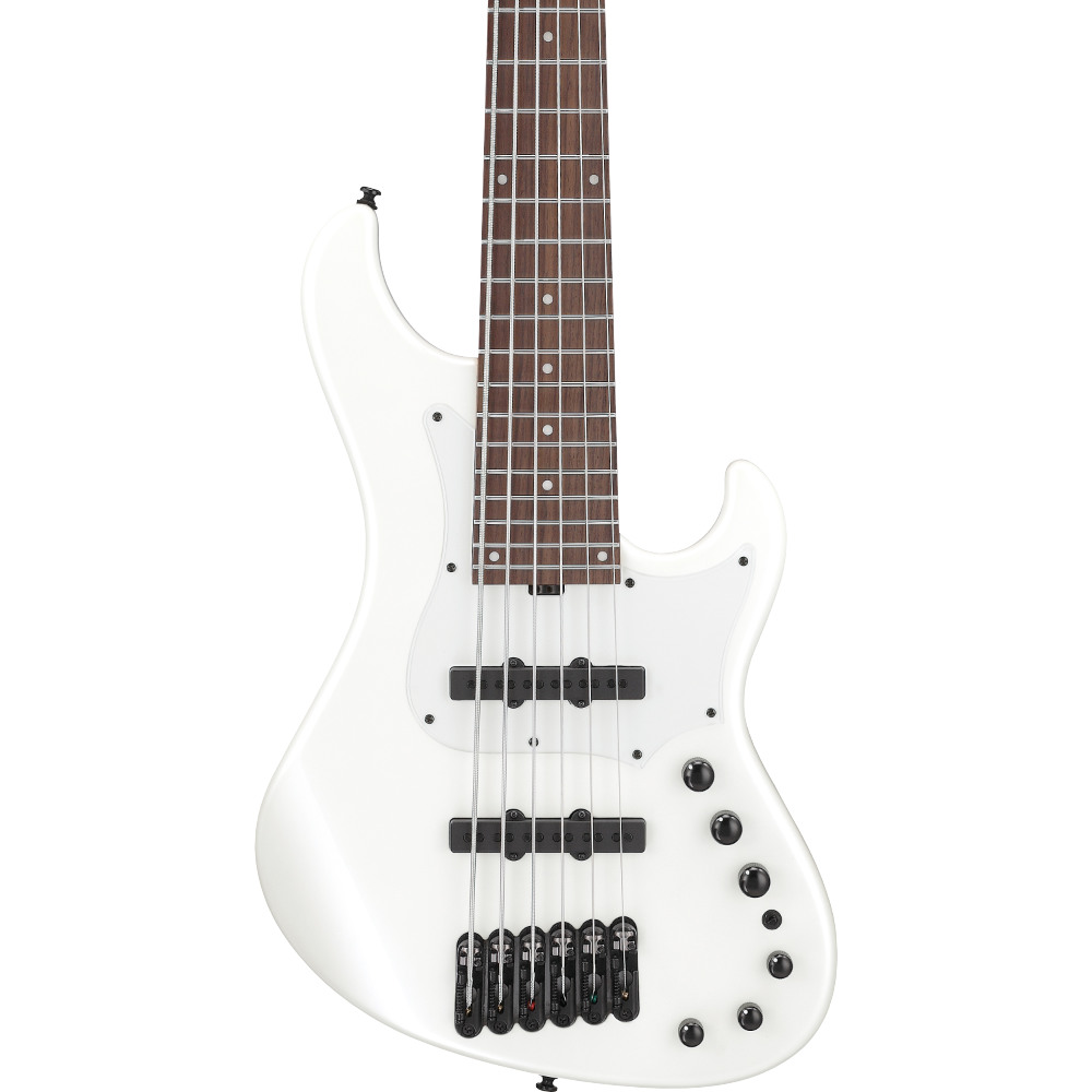 IBANEZ アイバニーズ MDM1006-PW Mode Series Pearl White 6弦エレキベース ボディ画像