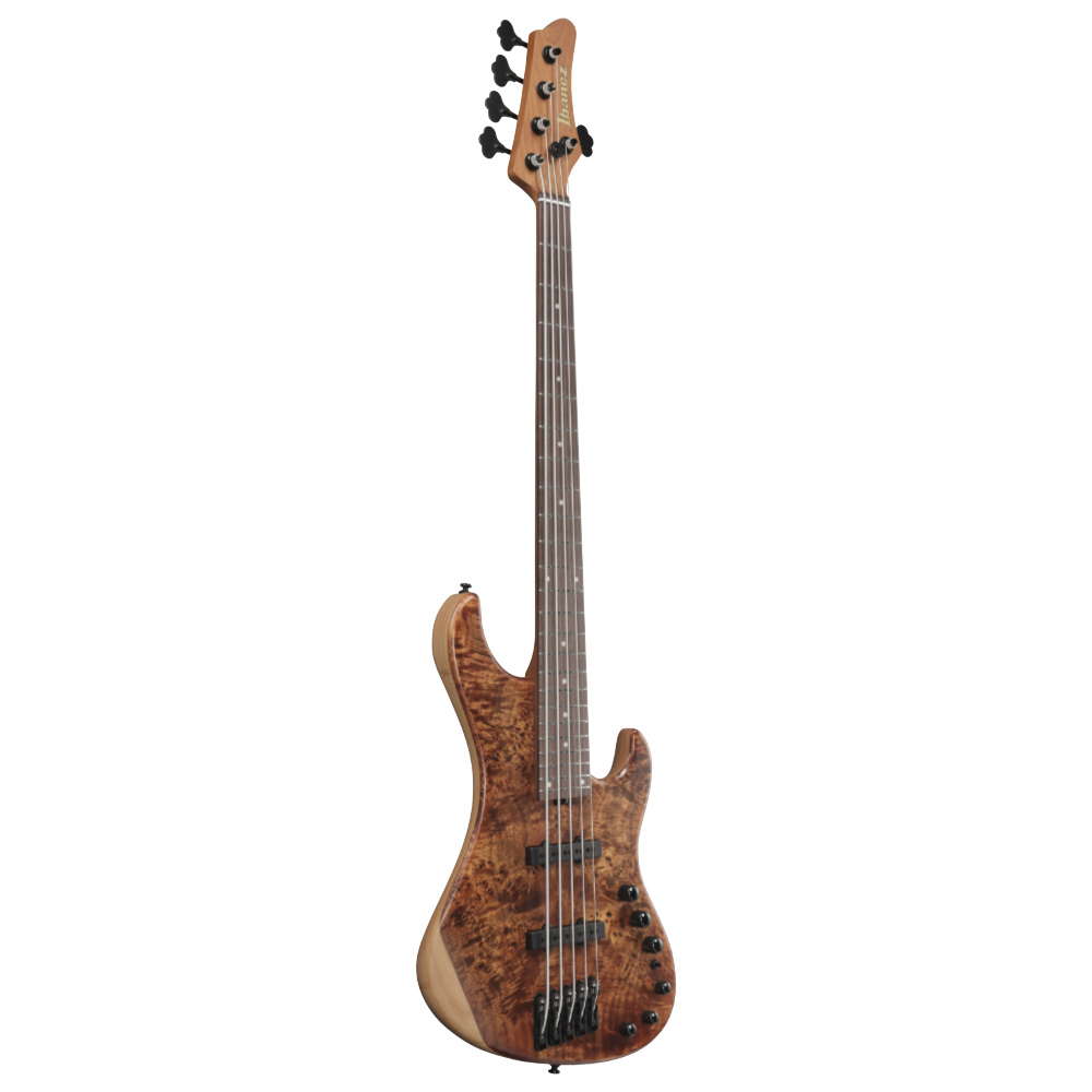 IBANEZ アイバニーズ MDM1605-NML Mode Series Natural Mocha Low Gloss 5弦エレキベース 斜めアングル画像