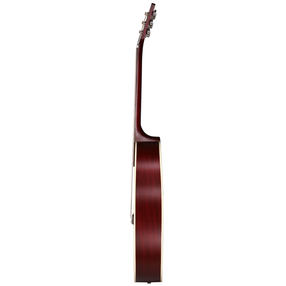 Gibson ギブソン J-45 Special Satin Wine Red エレクトリックアコースティックギター サイド画像