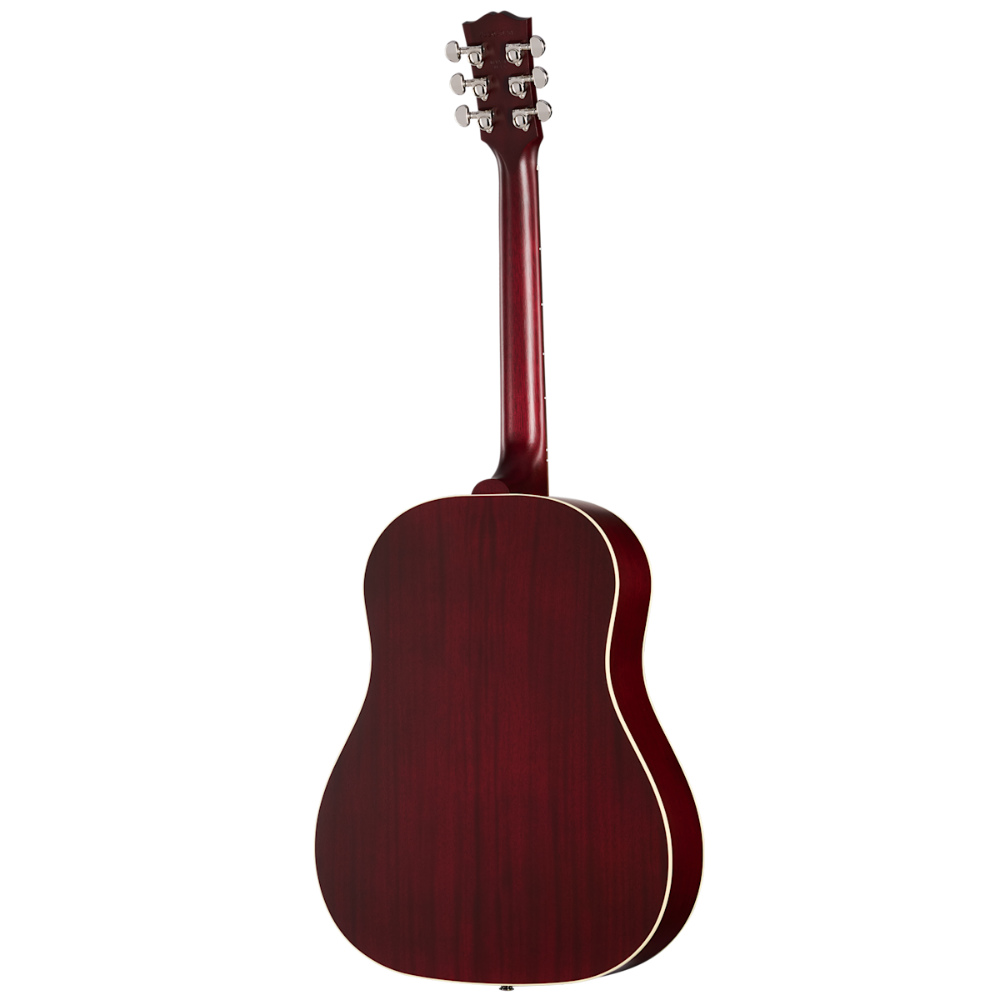 Gibson ギブソン J-45 Special Satin Wine Red エレクトリックアコースティックギター バック画像