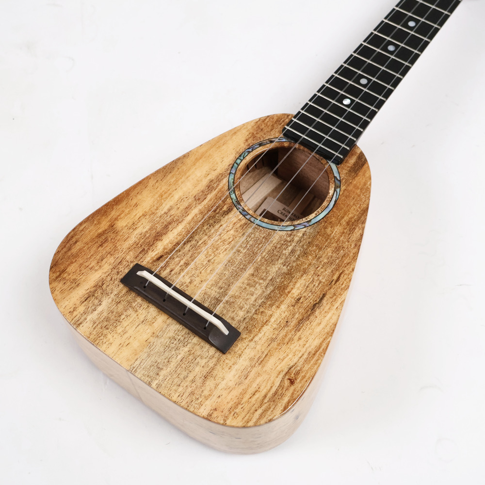 【訳あり】アウトレット ROMERO CREATIONS XS Soprano Spalted Mango Hi-Gモデル ソプラノウクレレ ボディトップ