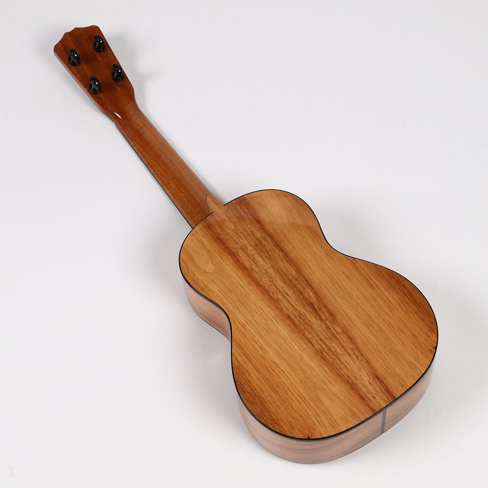 【訳あり】アウトレット ROMERO CREATIONS Romero Signature Tenor Premium Koa Low-G テナーウクレレ 背面