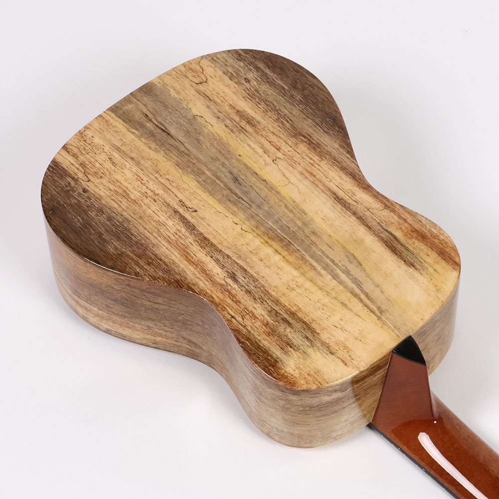 【訳あり】アウトレット ROMERO CREATIONS Romero Soprano Spalted Mango Hi-G ソプラノウクレレ ボディ