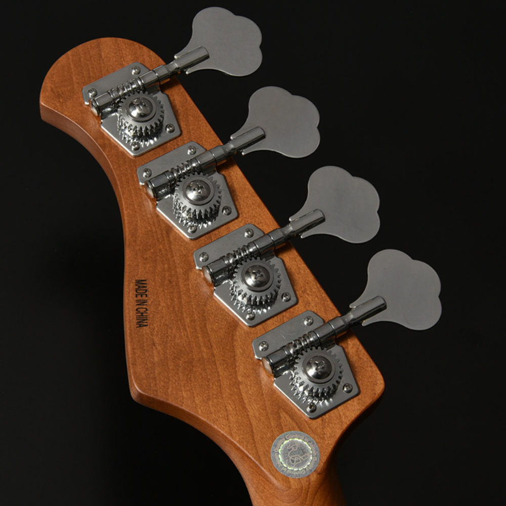 BACCHUS バッカス Universe Series WJB-1MS-DX-AC RSM/M WH エレキベース ヘッド部裏