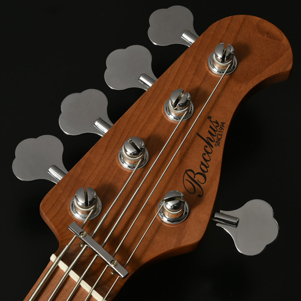 BACCHUS バッカス Universe Series WJB5-1MS-DX-AC RSM/M WH 5弦エレキベース 5弦ベース ヘッド部