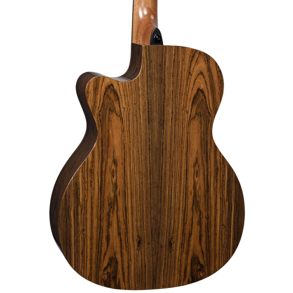 アコースティックギター LAG GUITARS HV30ACE NEW HYVIBEシリーズ スマートギター オーディトリアムサイズ ローズウッドバック&サイド ボディバック画像
