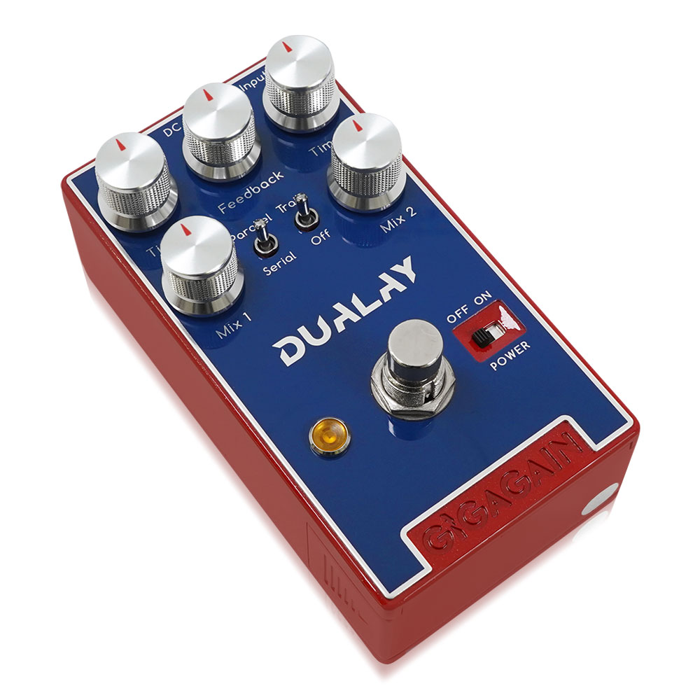 GIGAGAIN ギガゲイン DUALAY ディレイ ギターエフェクター 全体