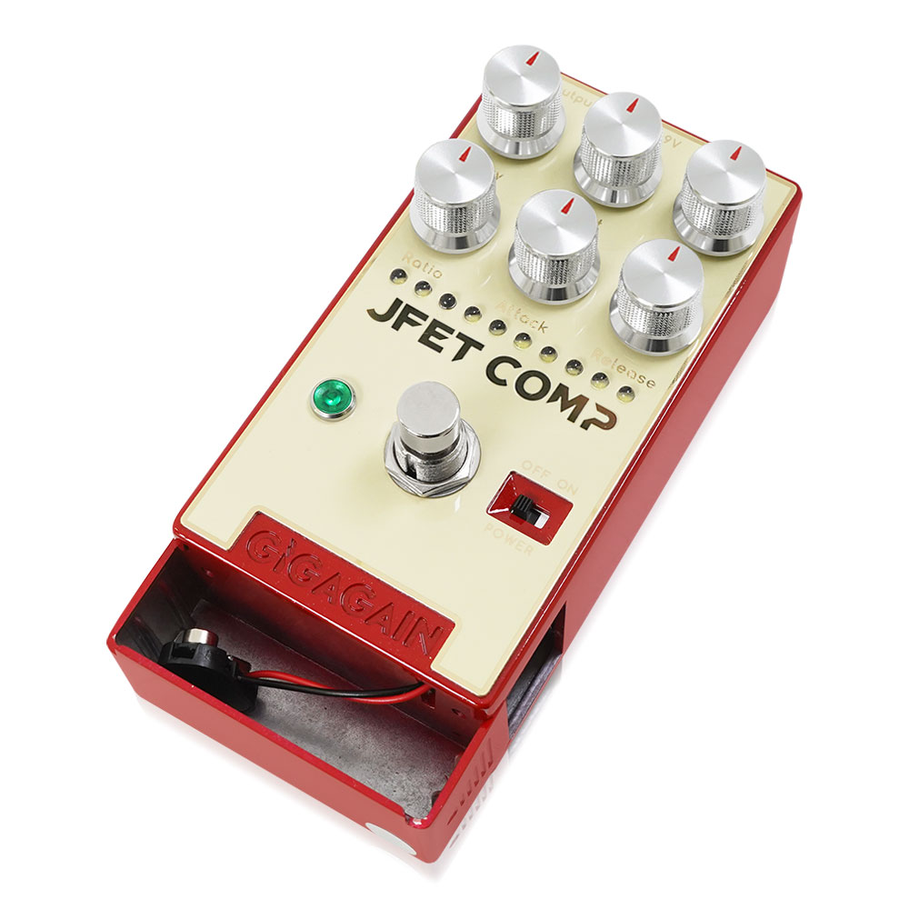GIGAGAIN ギガゲイン JFET COMP コンプレッサー ギターエフェクター 全体