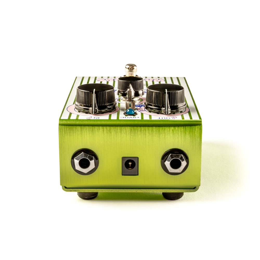 WAY HUGE ウェイヒュージ WHE407 Jumbo Fuzz Swollen Pickle XXX ファズ ギターエフェクター リア画像