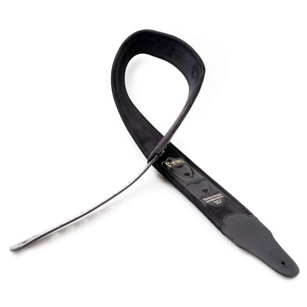 Righton! STRAPS ライトオンストラップ BOND-80 Black ギターストラップ サブ画像2