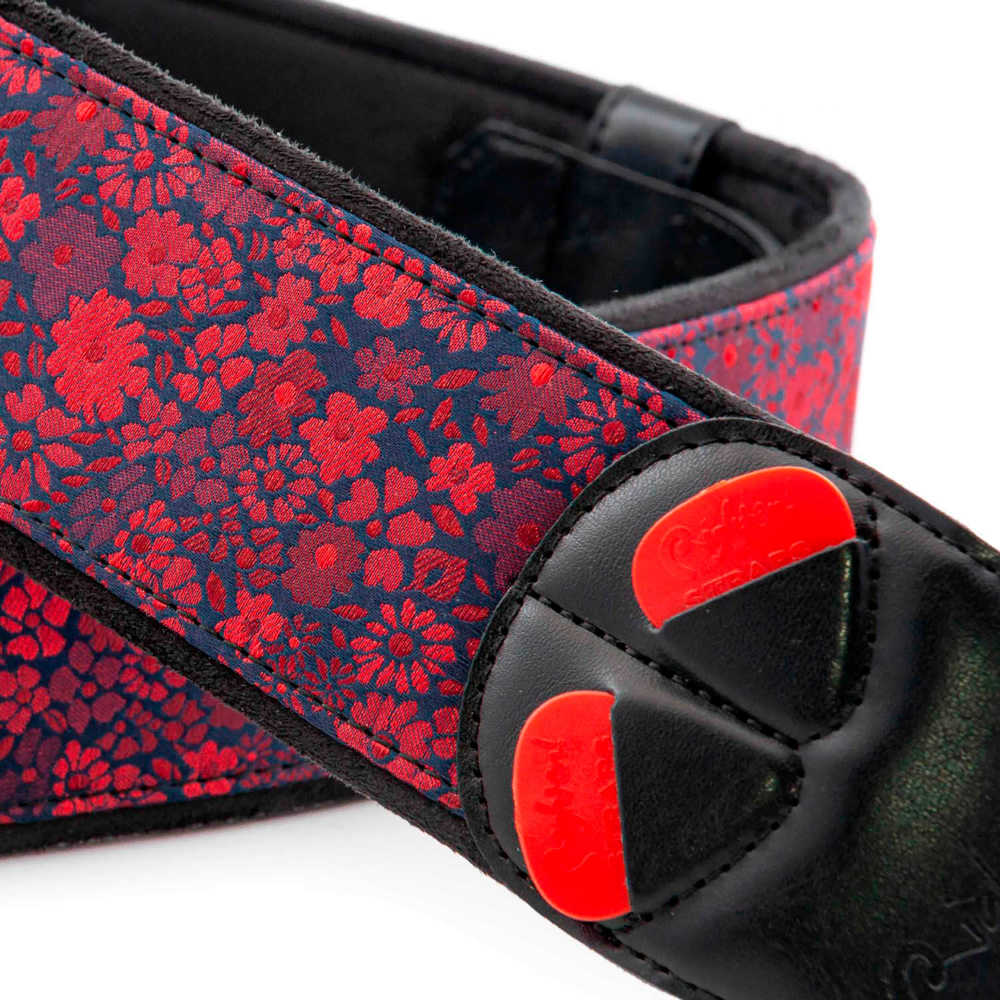 Righton! STRAPS ライトオンストラップ Daisy Red ギターストラップ サブ画像4