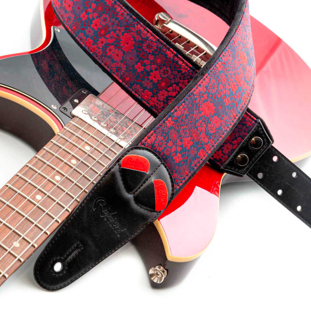 Righton! STRAPS ライトオンストラップ Daisy Red ギターストラップ サブ画像7