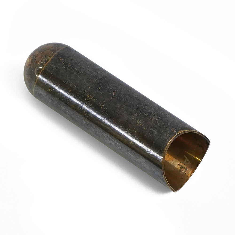 THE ROCK SLIDE ザロックスライド SMP-APS Ariel Posen Signature Guitar Slide Aged Brass スライドバー 斜めアングル画像1