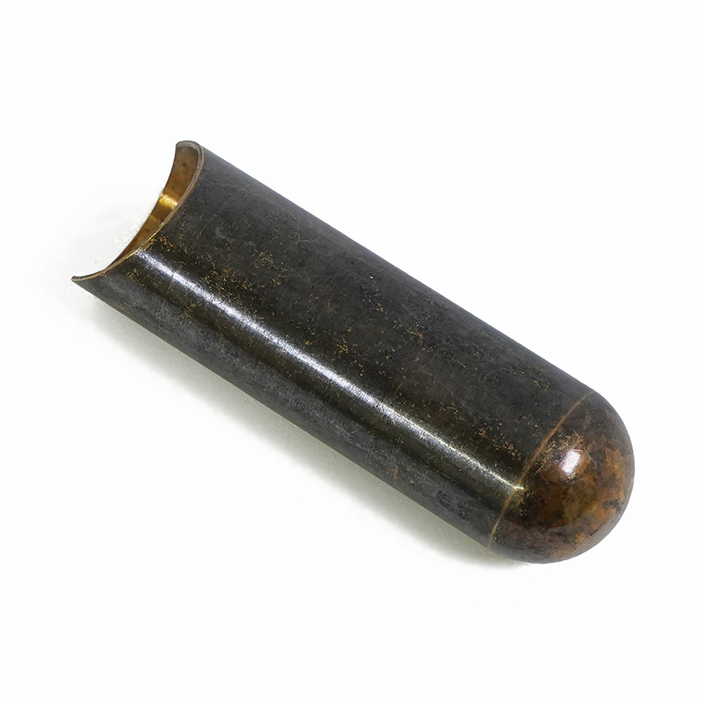 THE ROCK SLIDE ザロックスライド SMP-APS Ariel Posen Signature Guitar Slide Aged Brass スライドバー 斜めアングル画像2