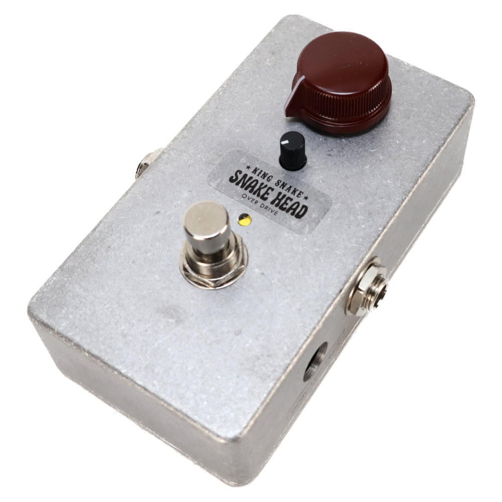 KING SNAKE キングスネーク Snake Head ギターエフェクター 本体画像 斜め 