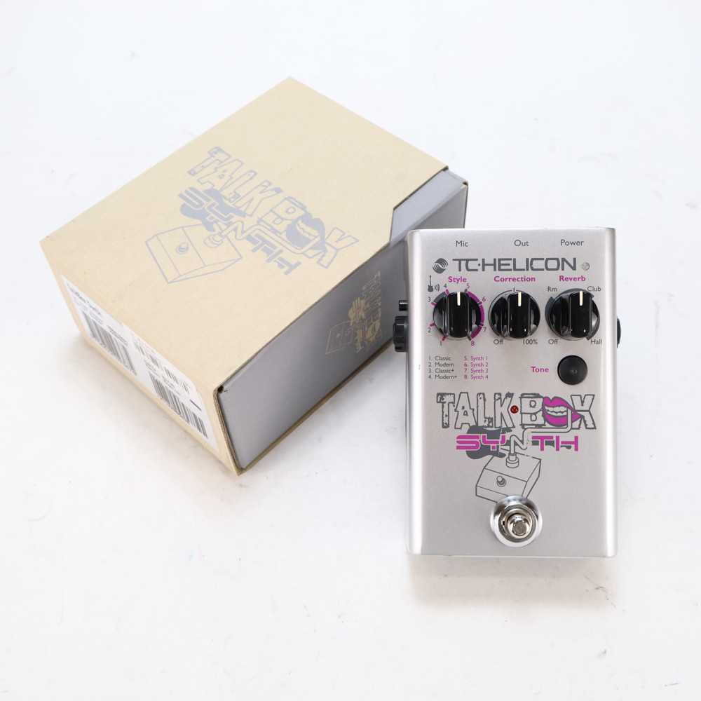 【中古】 TC-HELICON TALKBOX SYNTH ボーカルエフェクター ギターエフェクター