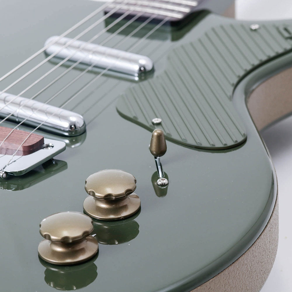 Danelectro ダンエレクトロ Dan O. Cool Guitars GRN エレキギター コントロール