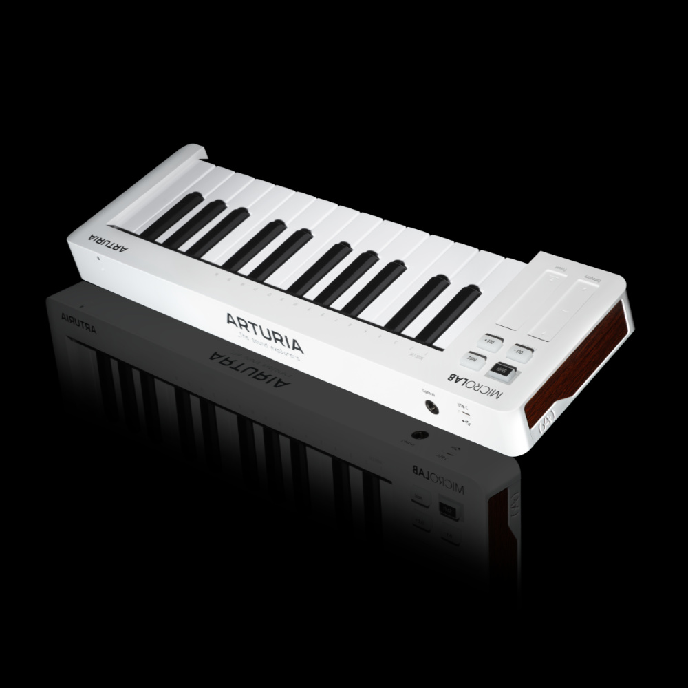 ARTURIA MicroLab mk3 + Analog Lab Pro Bundle USB MIDIキーボードとソフトウェアシンセアナログラボプロのバンドルセット イメージ画像1