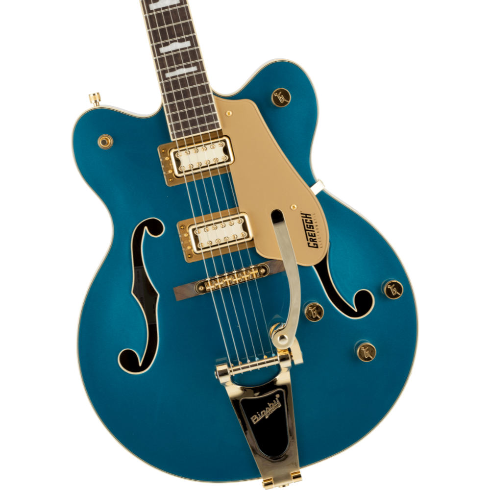 GRETSCH グレッチ G5422TG Electromatic Pristine LTD Hollow Body Double-Cut with Bigsby Petrol エレキギター フルアコ ボディ画像