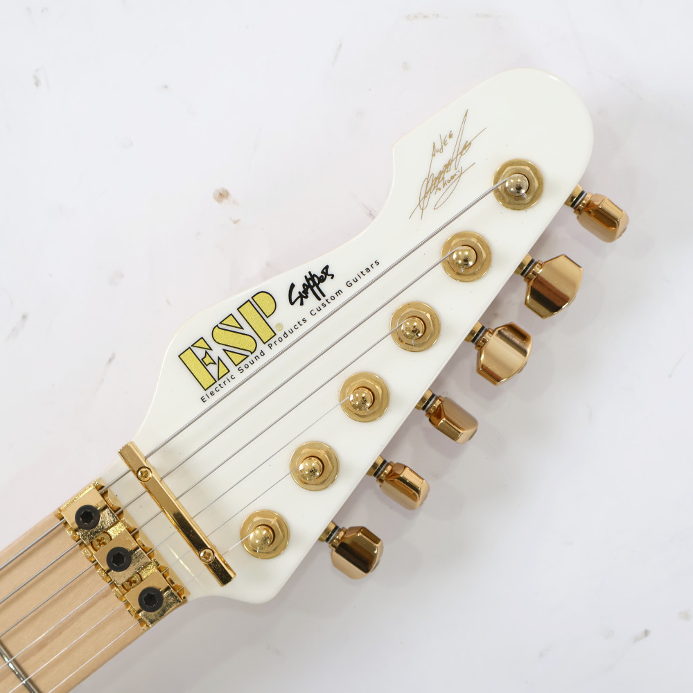 【中古】 エレキギター ESP SNAPPER TAKAMIY Custom Snow White 2018年製 高見沢 俊彦氏モデル スナッパー 詳細画像